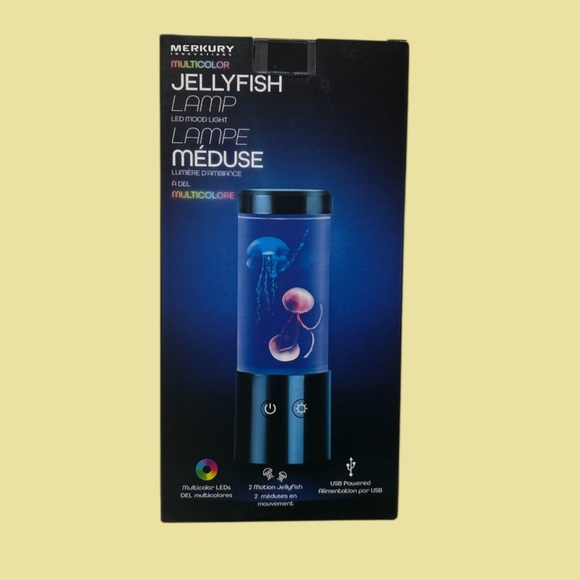 Merkery Multicolour Jellyfish Lamp LED Mood Light - Picture 3 of 4